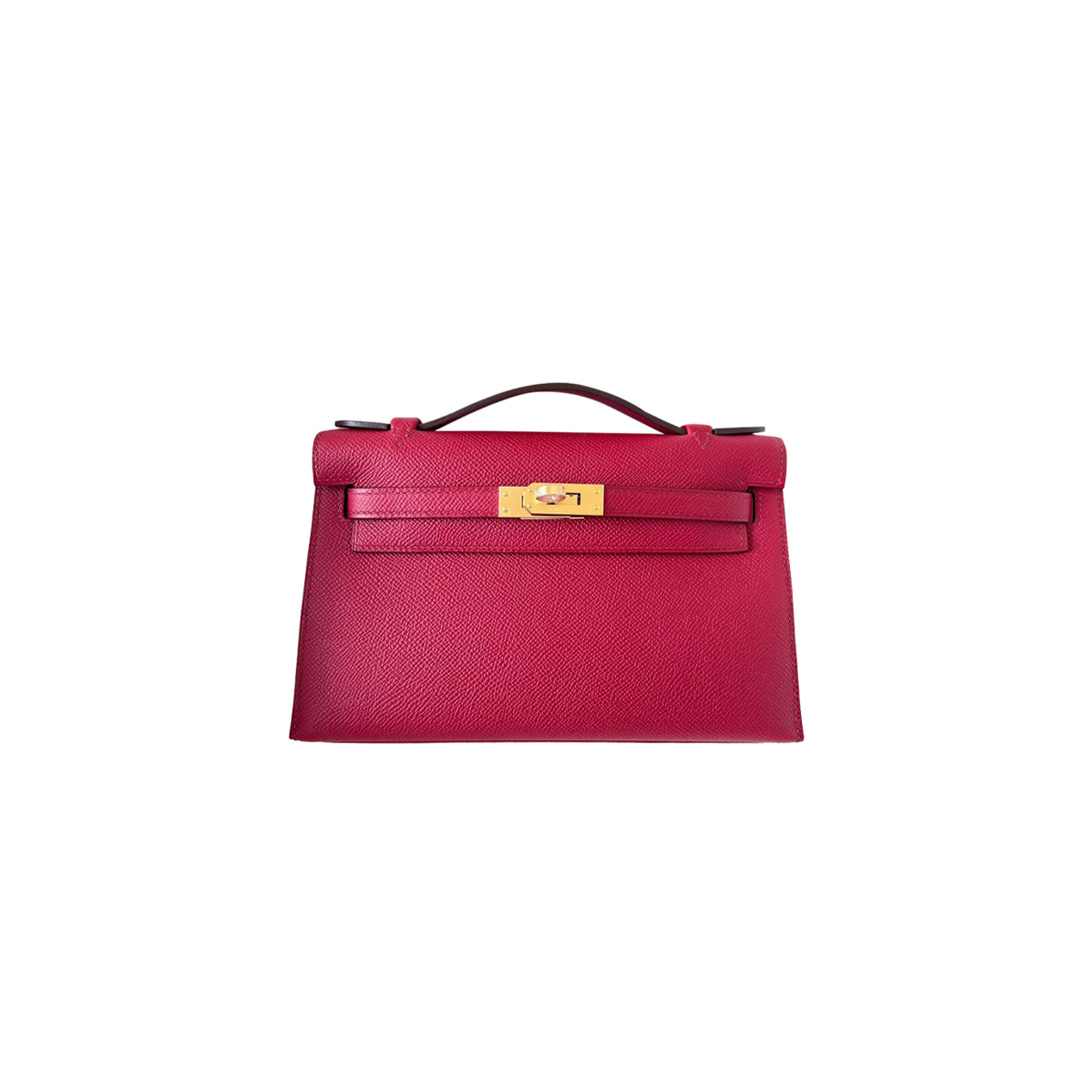 H**mes mini kelly epsom k1 rouge grenat (22*14*7cm)